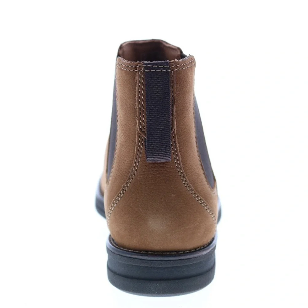 NEW!! Men’s Clarks Banning Limit Tan Nubuck Chelsea Boot Size 7M